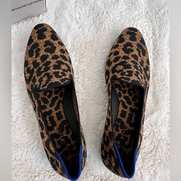 Rothy’s Leopard Print Women's Loafers Size 10 New in Box - Picture 2 of 10